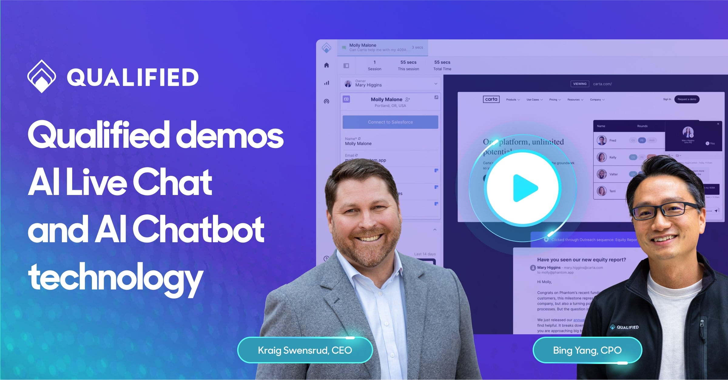 AI Demo Day: Qualified showcases new AI Live Chat and AI Chatbot technology