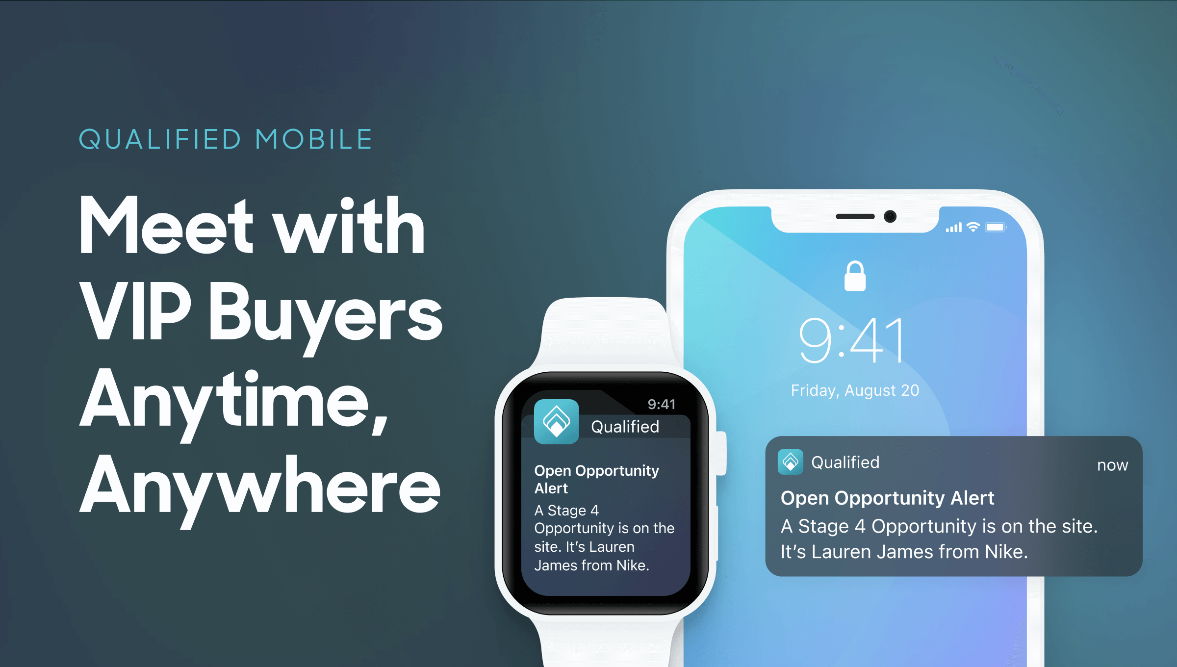 Meet with VIP buyers anytime, anywhere