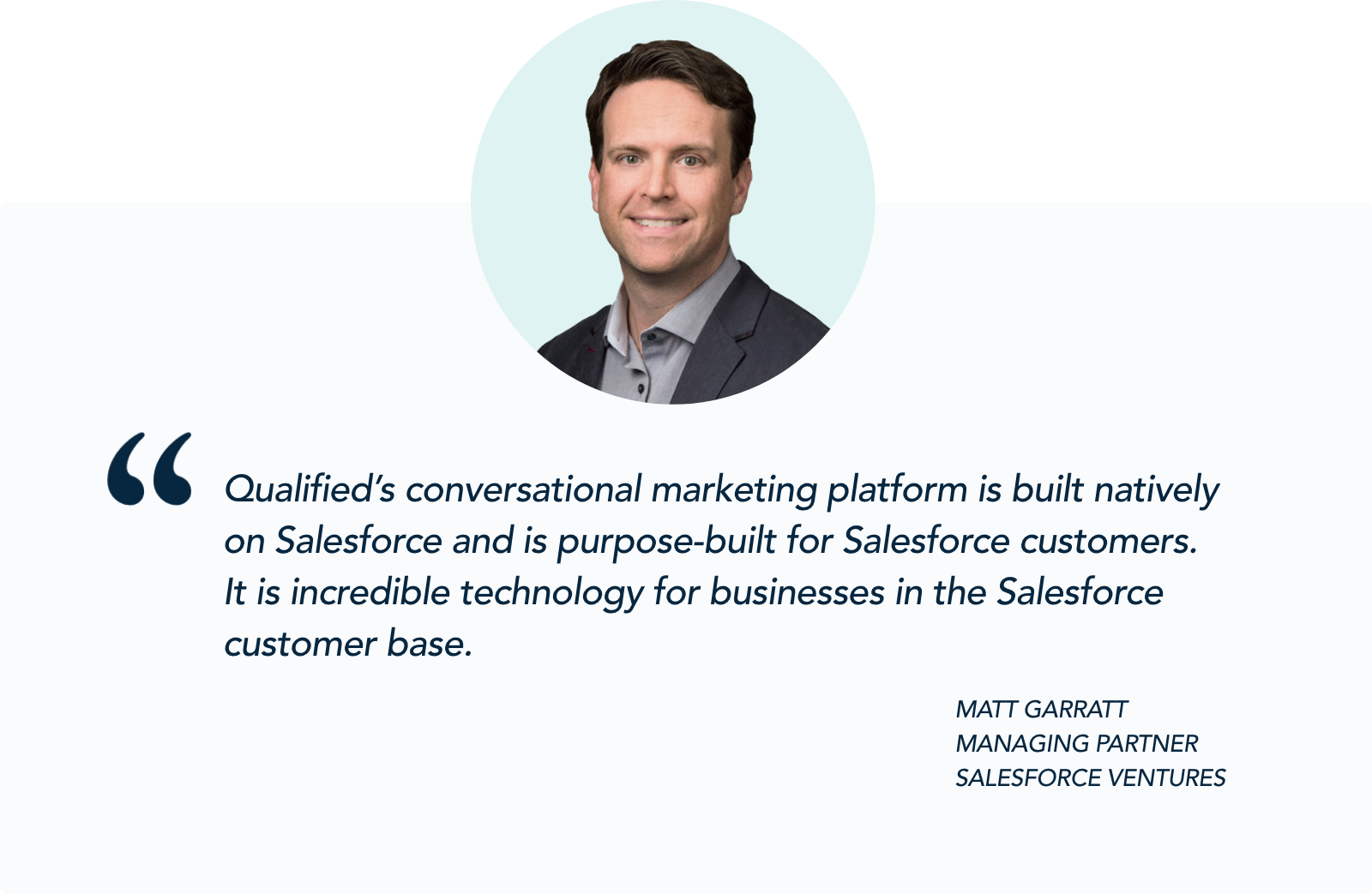 Matt Garratt, Managing Partner, Salesforce Ventures