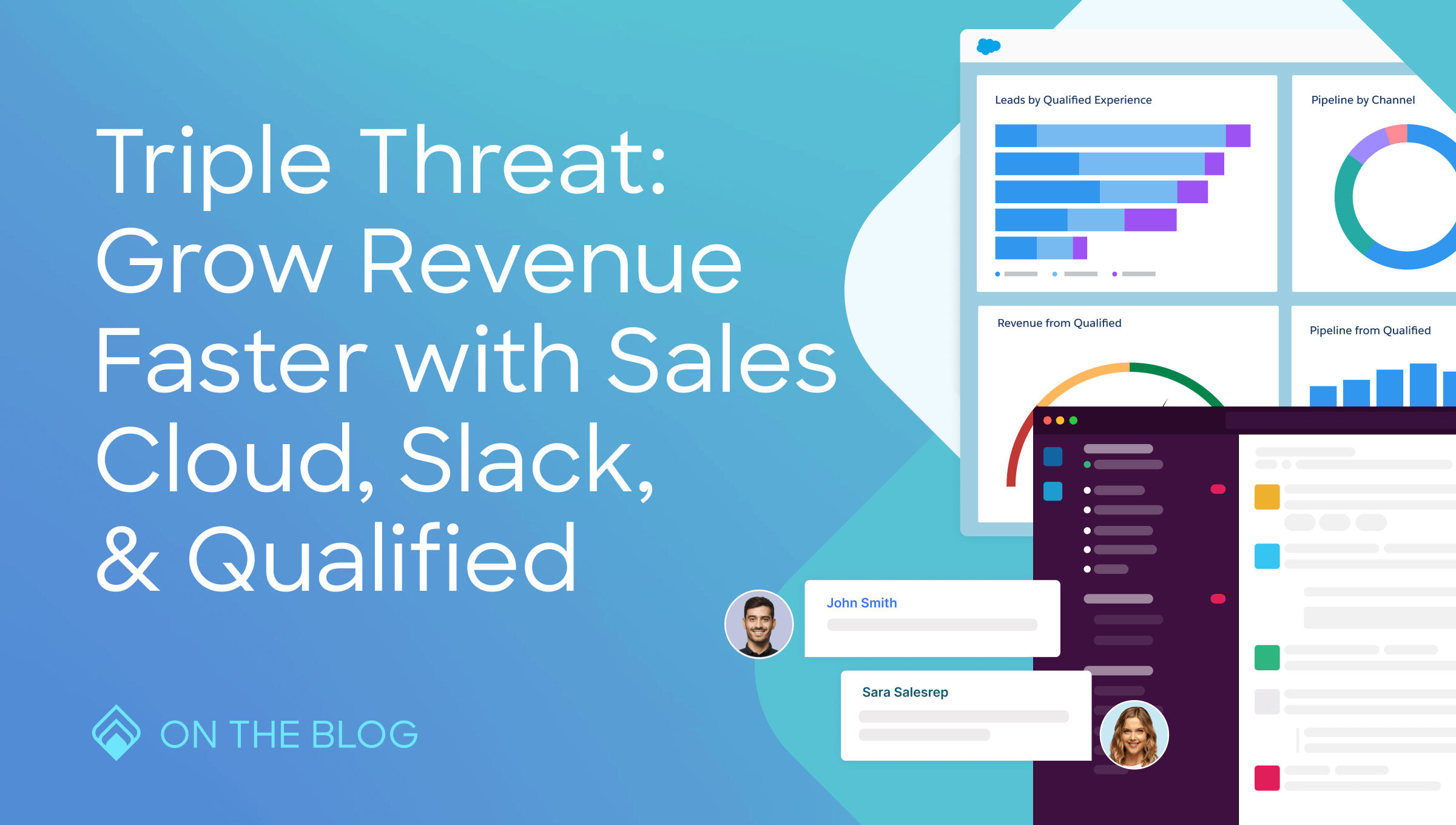 Grow revenue with Sales Cloud, Slack, & Qualified