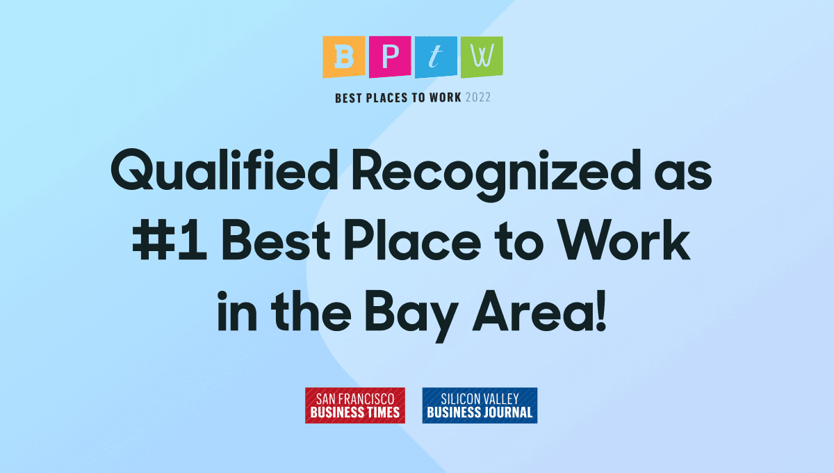 Qualified recognized as #1 Best Place to Work