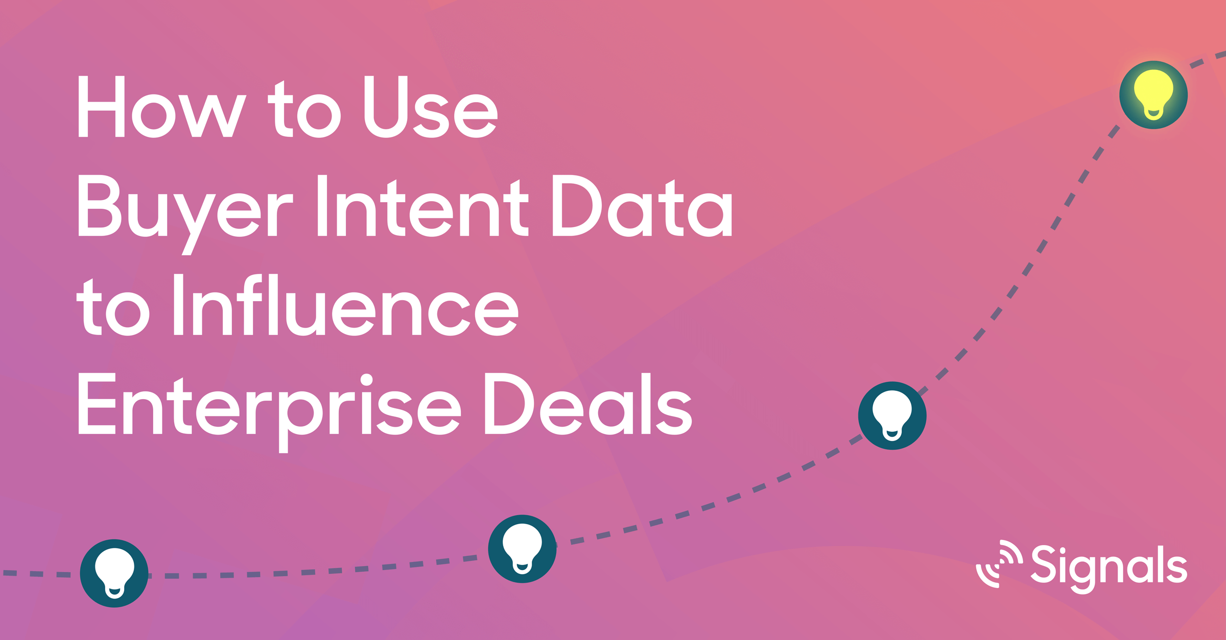 How to use B2B Intent Data