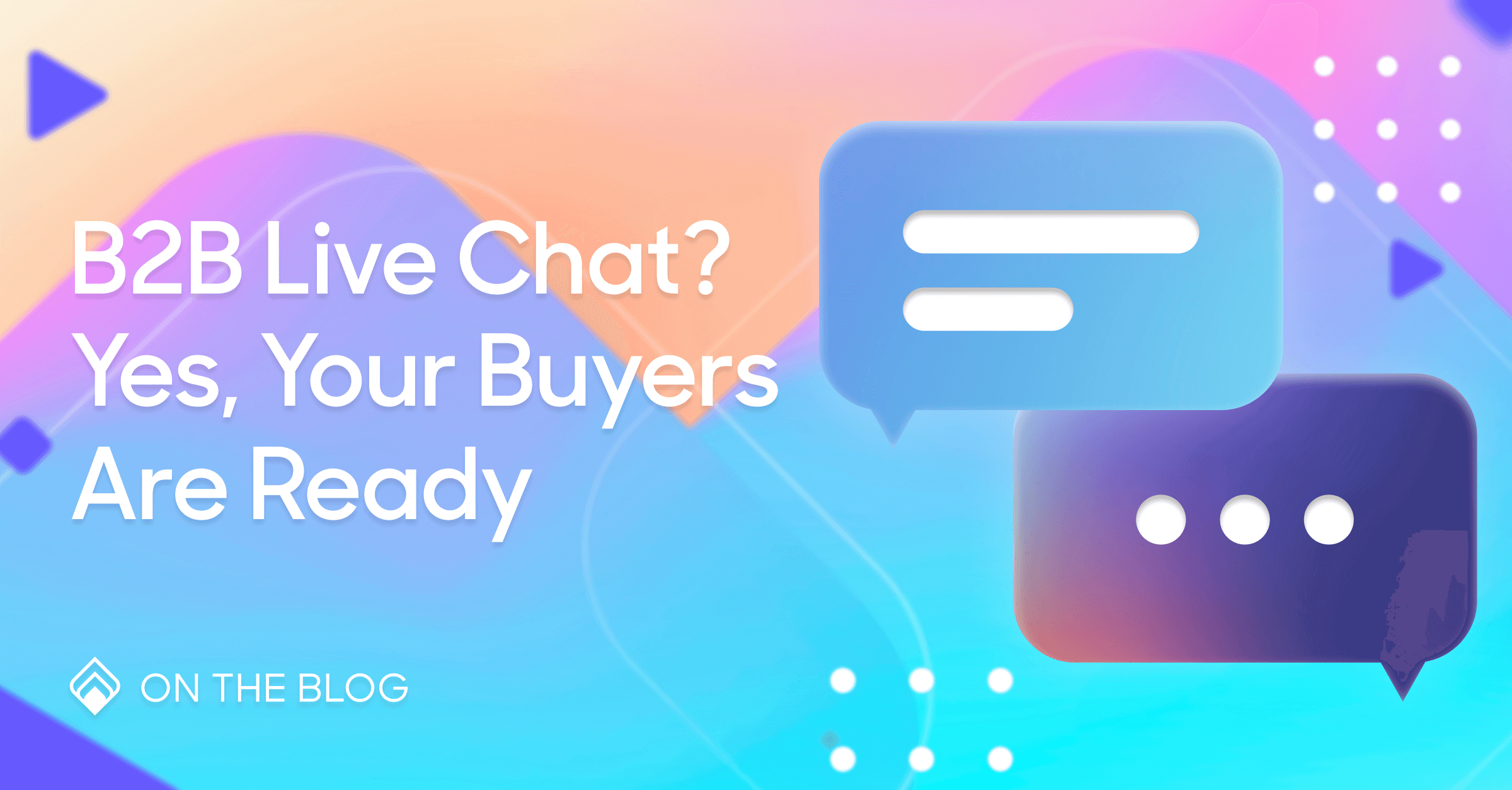 What is B2B live chat? | Qualified