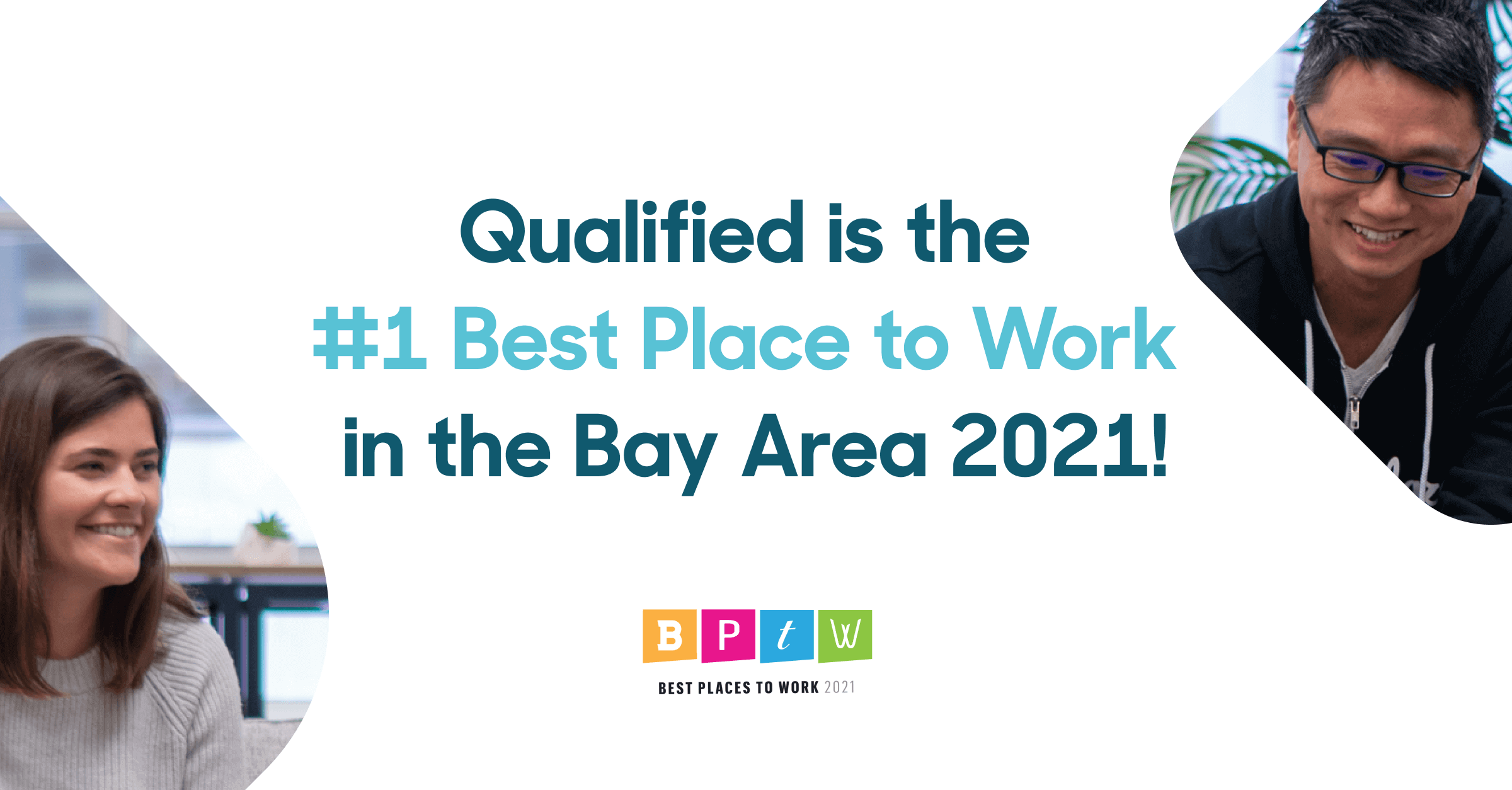 Qualified recognized as #1 Bay Area Best Place to Work