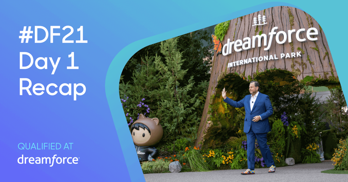 Dreamforce day 1 recap