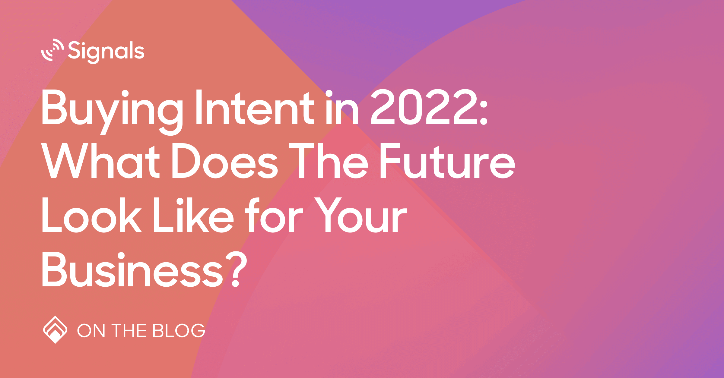 B2B buying intent in 2022 and your business